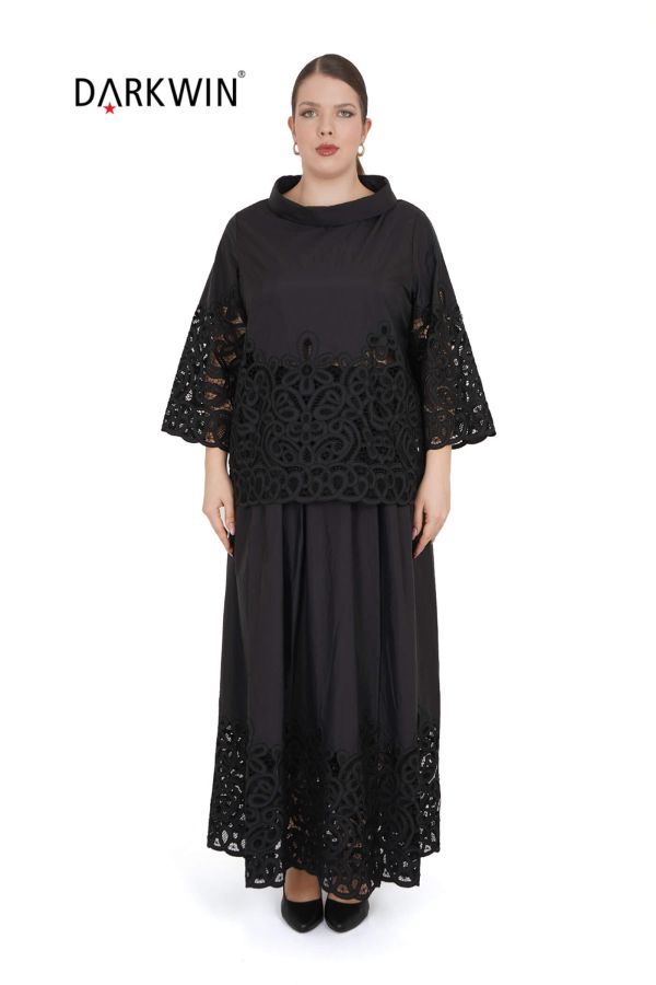 P8698 DARKWIN BLUZ-ETEK SIYAH - 9