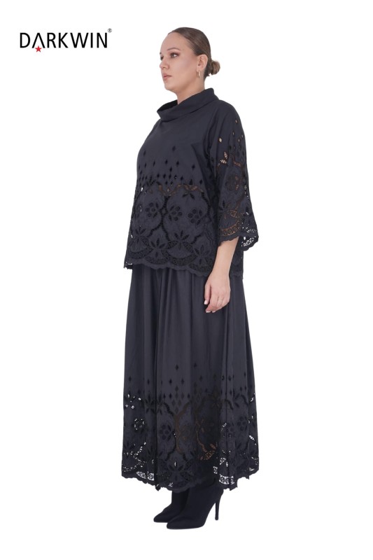 Darkwin - P8698 DARKWIN BLUZ-ETEK SIYAH (1)