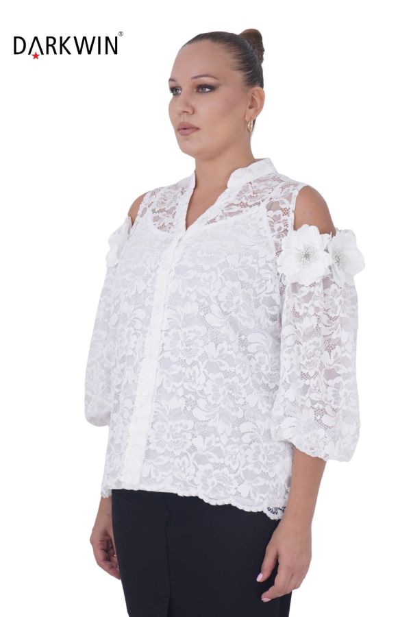 P8997 DARKWIN GÖMLEK BEYAZ - 2