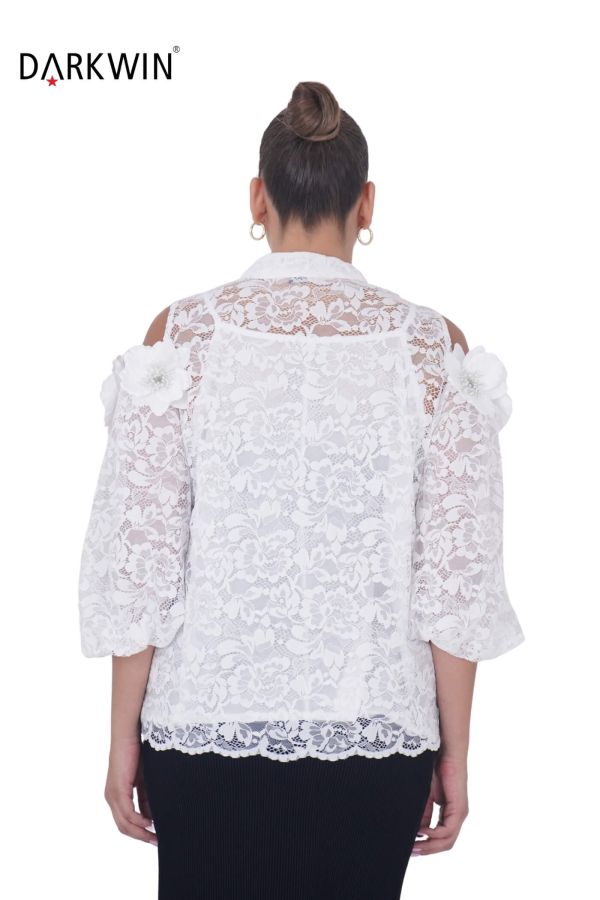 P8997 DARKWIN GÖMLEK BEYAZ - 3