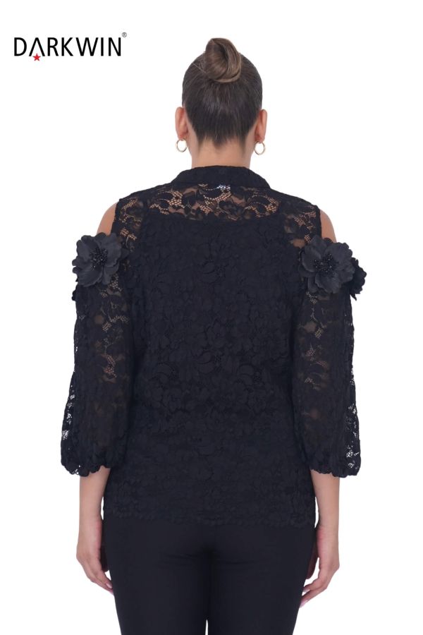 P8997 DARKWIN GÖMLEK SIYAH - 3