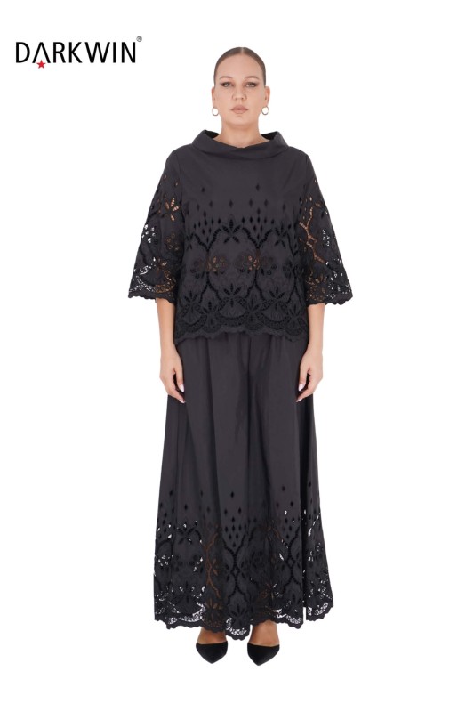 DARKWIN - P9005 DARKWIN BLUZ-ETEK SIYAH