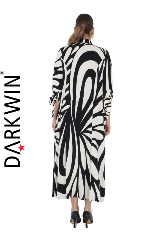 P9159 DARKWIN ELBİSE DESENLI - Thumbnail