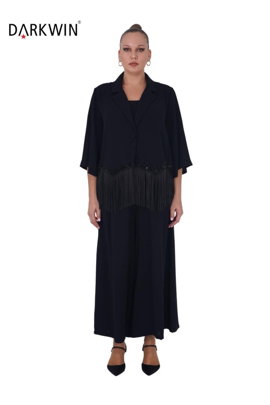 DARKWIN - P9193 DARKWIN CEKET-ETEK SIYAH