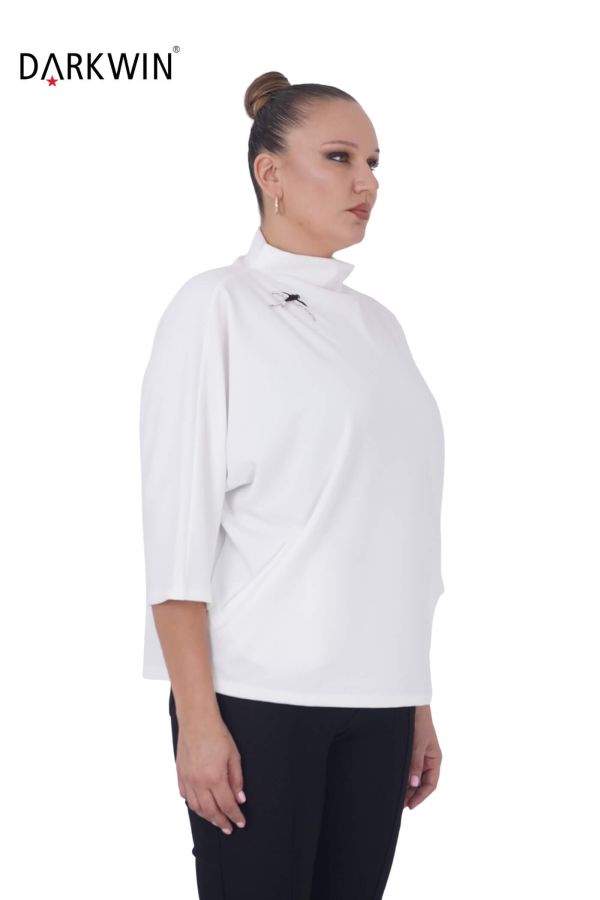P9219 DARKWIN BLUZ EKRU - 4