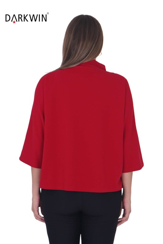 P9219 DARKWIN BLUZ KIRMIZI - Thumbnail