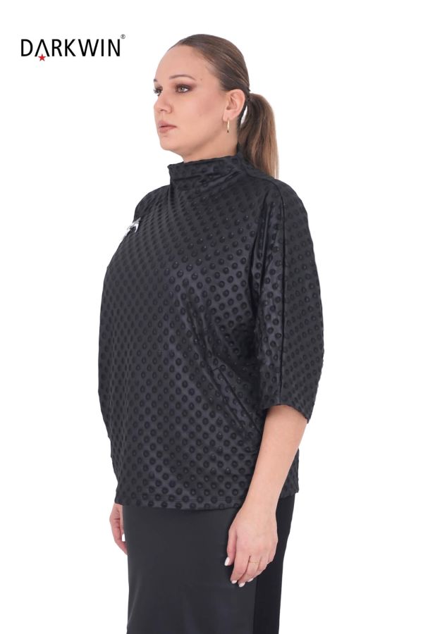 P9219 DARKWIN BLUZ SIYAH - 4