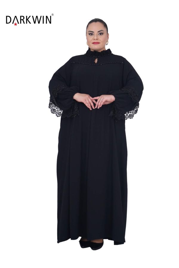 P9221 DARKWIN ELBİSE SIYAH - 4