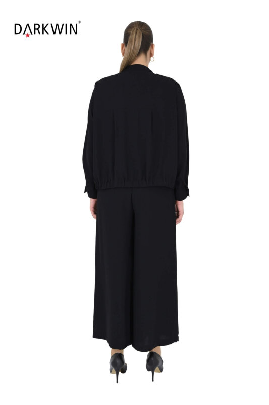 P9233 DARKWIN BLUZ-PANTOLON SIYAH - 3