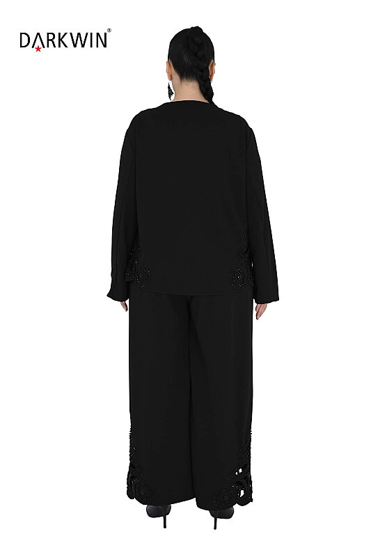 P9236 DARKWIN CEKET-PANTOLON SIYAH - 3