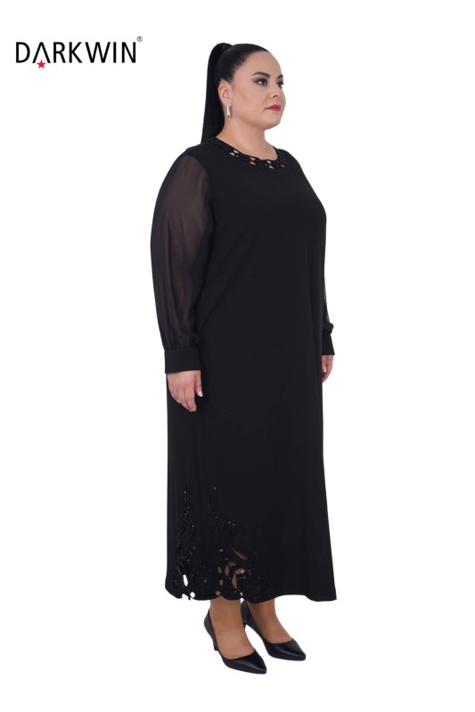 P9241 DARKWIN ELBİSE SIYAH - DARKWIN (1)