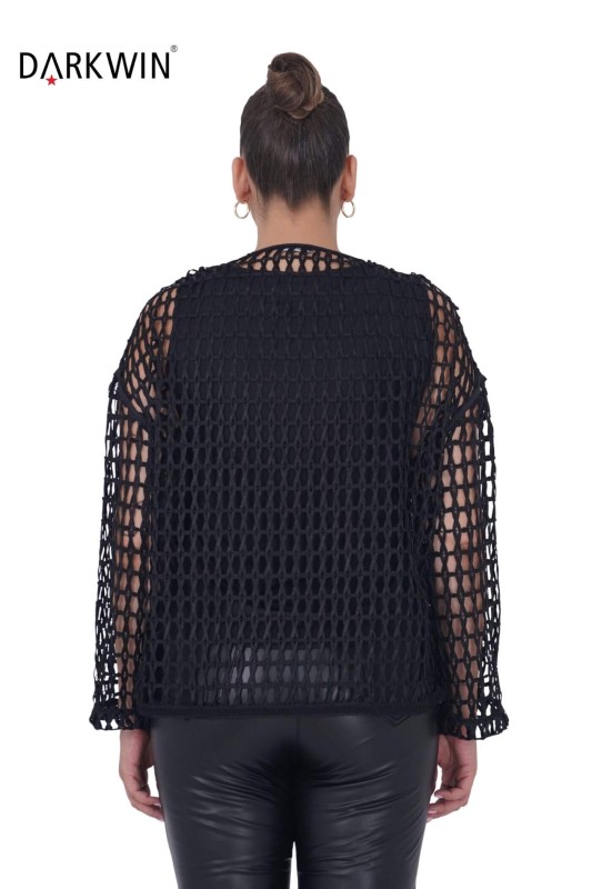 P9252 DARKWIN BLUZ 2 Lİ SIYAH - Thumbnail