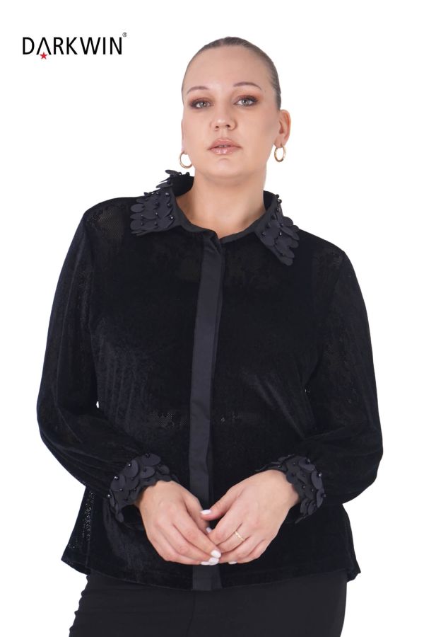 P9284 DARKWIN GÖMLEK SIYAH - 3