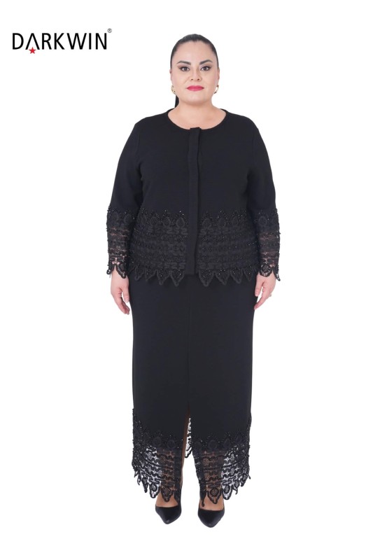 DARKWIN - P9315 DARKWIN BLUZ-ETEK SIYAH