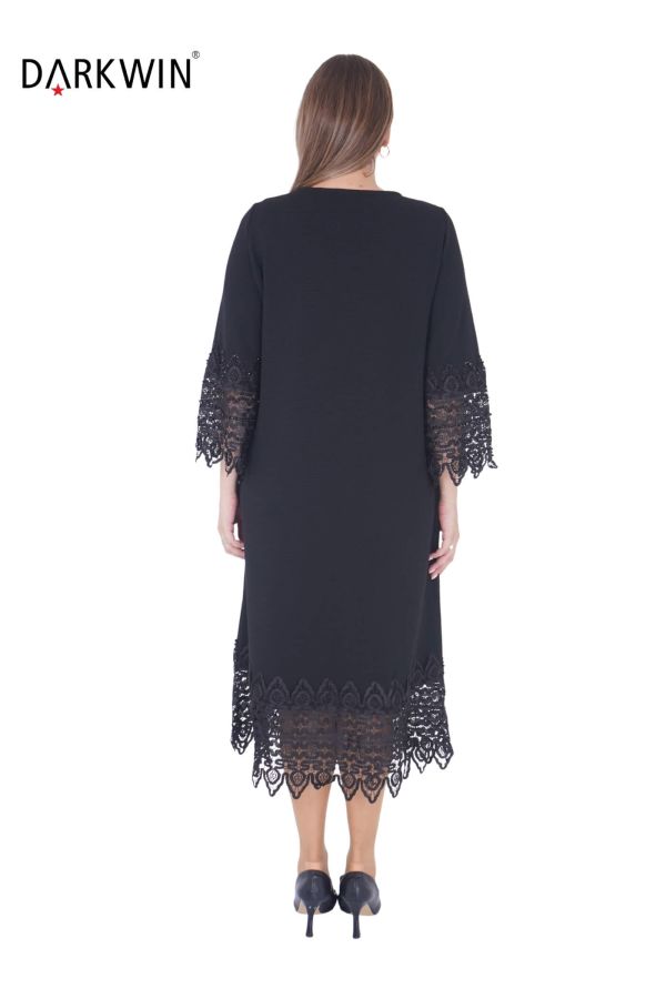 P9316 DARKWIN ELBİSE SIYAH - 3