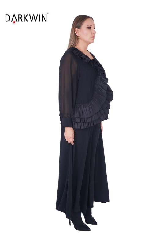 DARKWIN - P9335 DARKWIN BLUZ-ETEK SIYAH (1)