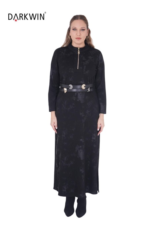 P9350 DARKWIN ELBİSE SIYAH - Darkwin