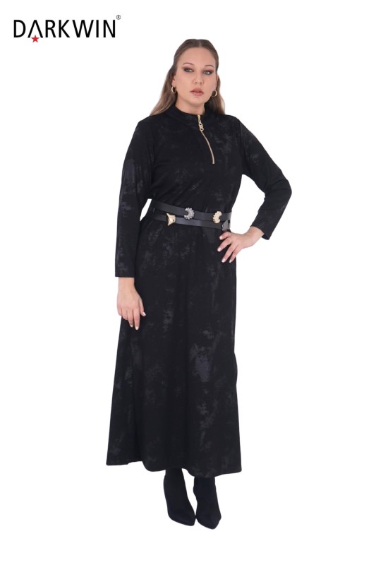 P9350 DARKWIN ELBİSE SIYAH - 3