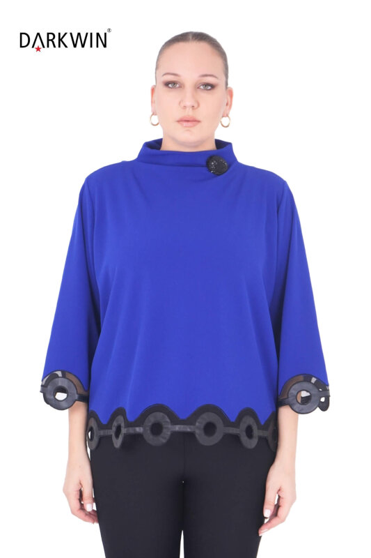 P9358 DARKWIN BLUZ SAKS - DARKWIN