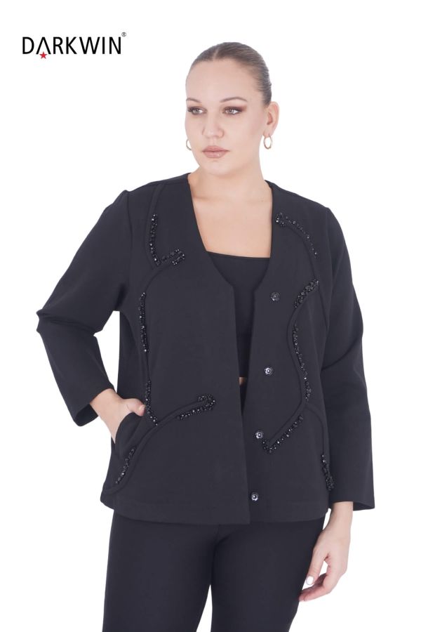 P9359 DARKWIN CEKET SIYAH - 4