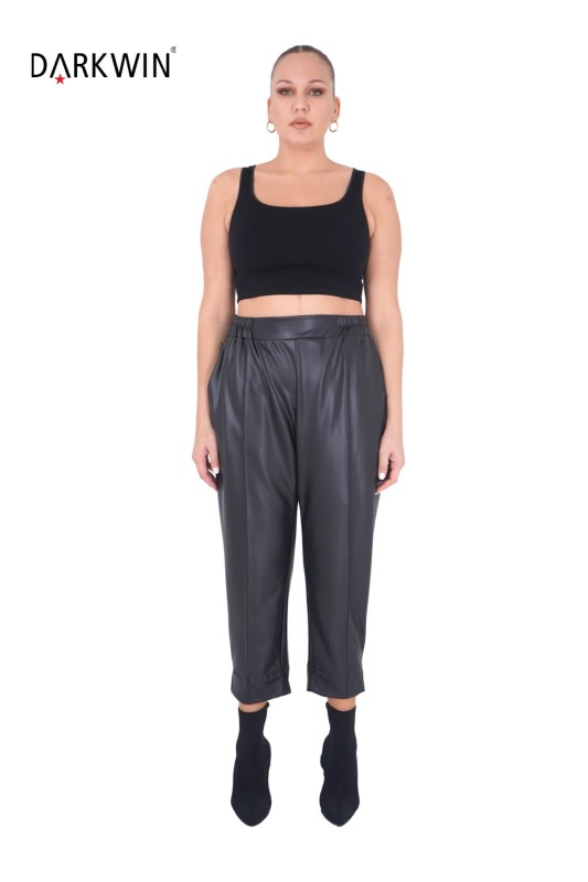 P9383 DARKWIN BLUZ-PANTOLON SIYAH - Thumbnail