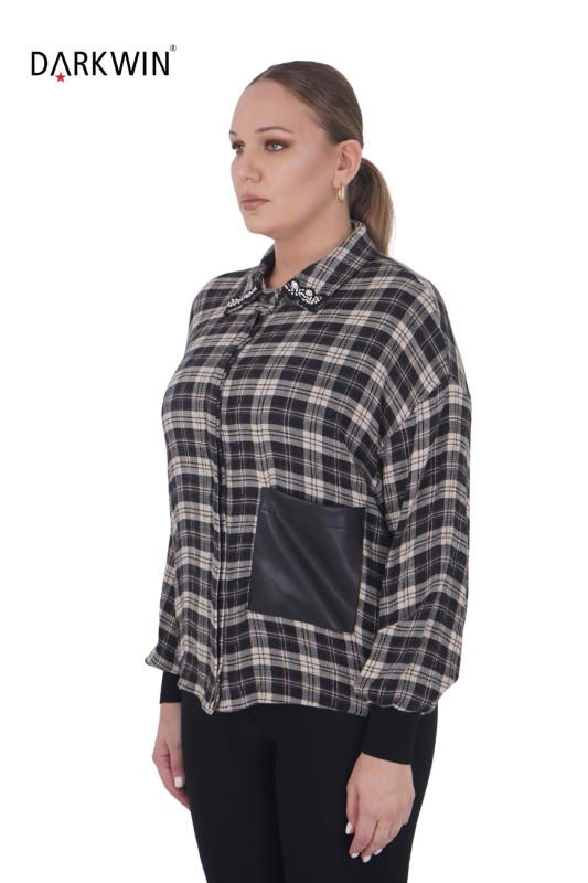 DARKWIN - P9385 DARKWIN ELBİSE DESENLI (1)