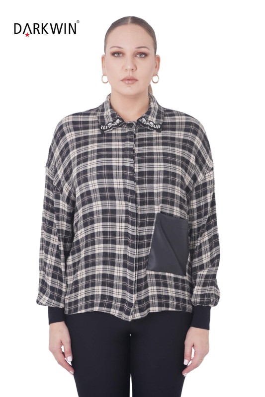 P9385 DARKWIN ELBİSE DESENLI - Thumbnail