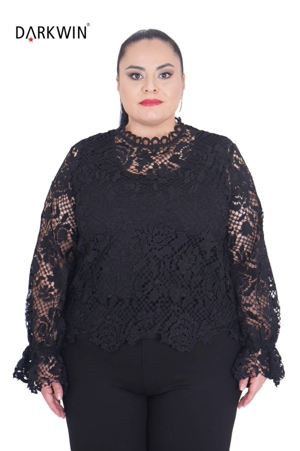 P9391 DARKWIN BLUZ 2 Lİ SIYAH - 1