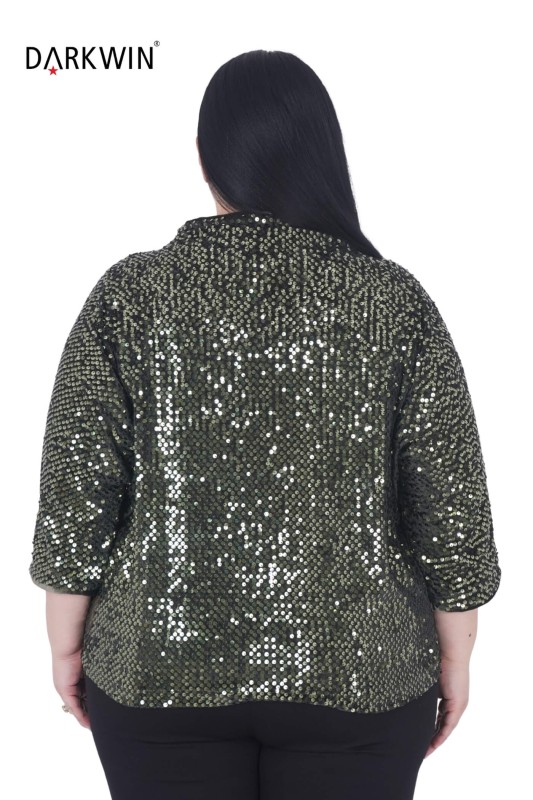 P9401 DARKWIN BLUZ HAKI - Thumbnail