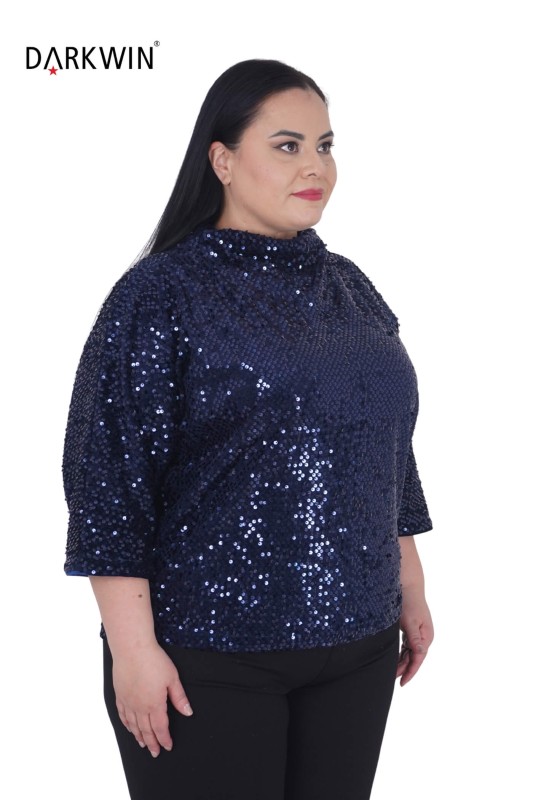 P9401 DARKWIN BLUZ LACIVERT - DARKWIN (1)