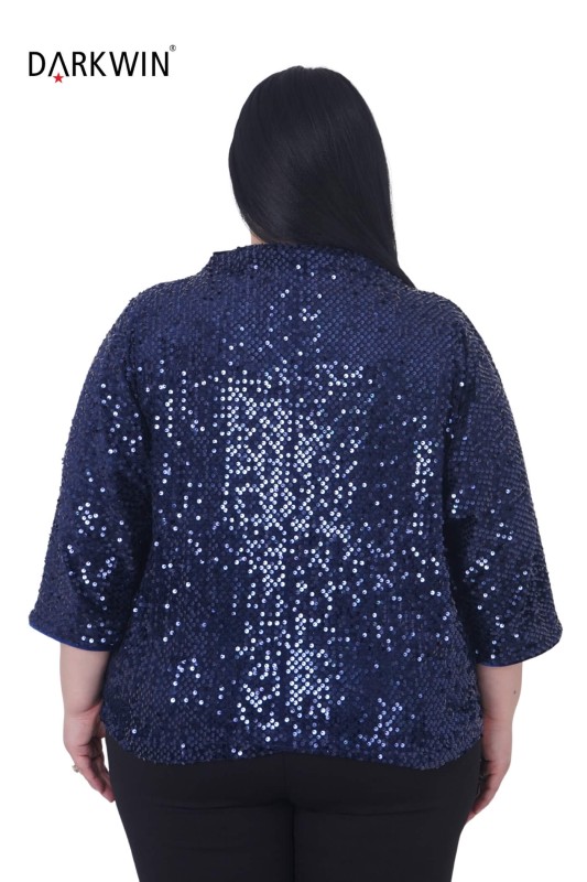 P9401 DARKWIN BLUZ LACIVERT - Thumbnail