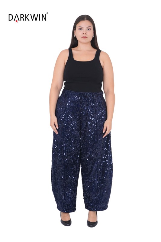 P9402 DARKWIN BLUZ-PANTOLON LACIVERT - Thumbnail