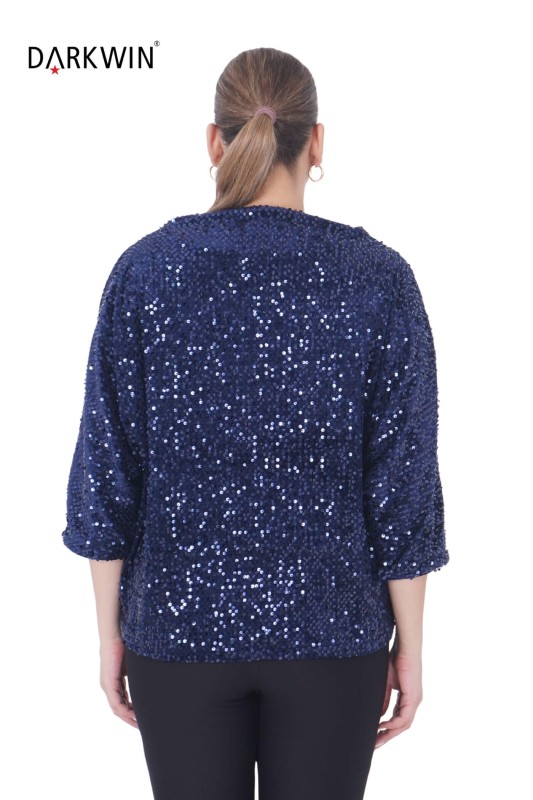 P9403 DARKWIN BLUZ LACIVERT - 3