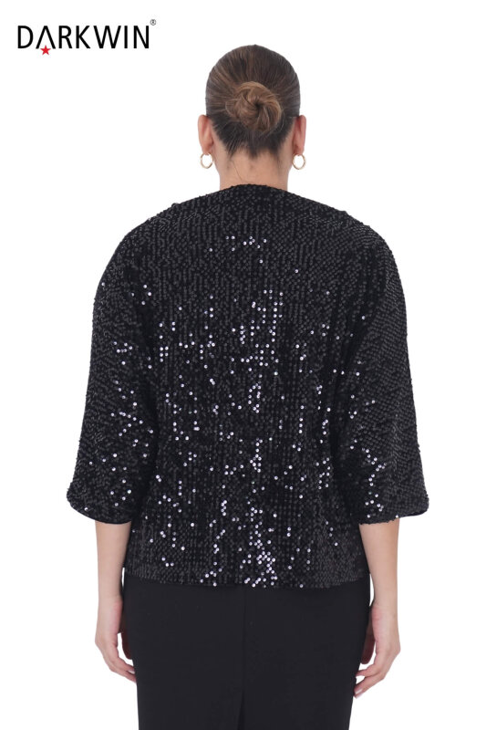 P9403 DARKWIN BLUZ SIYAH - 3