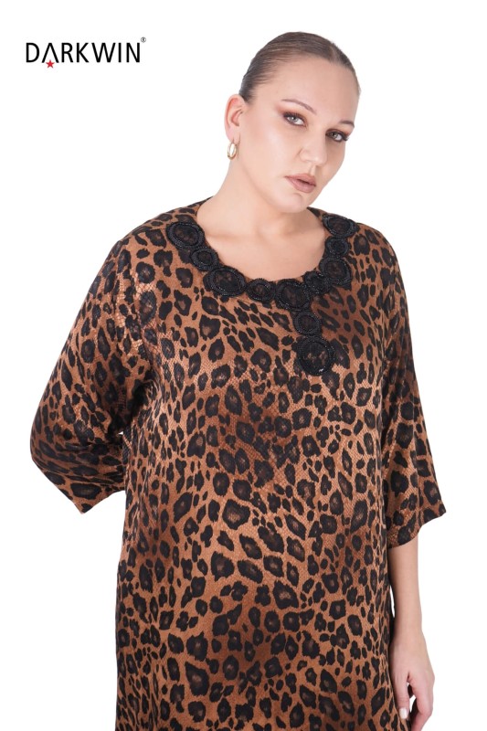 P9407 DARKWIN ELBİSE DESENLI - Thumbnail