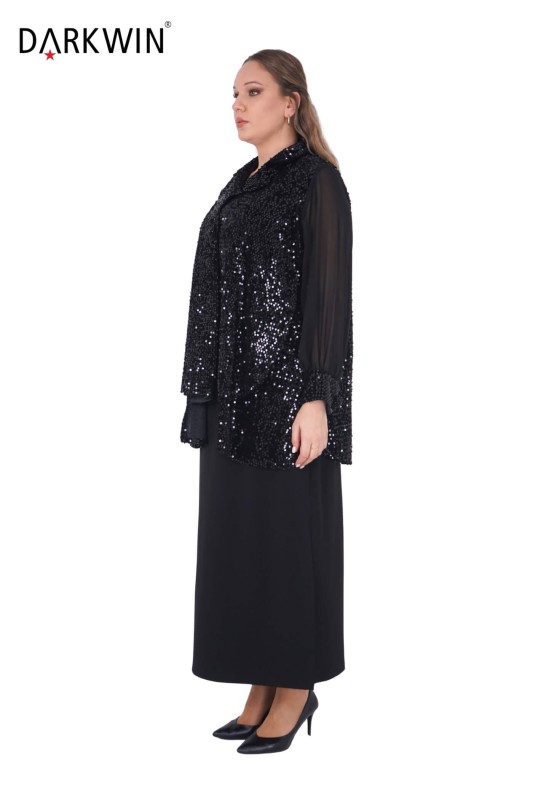 DARKWIN - P9409 DARKWIN CEKET-ETEK SIYAH (1)