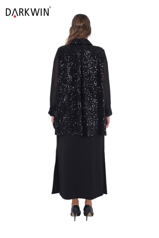 P9409 DARKWIN CEKET-ETEK SIYAH - Thumbnail