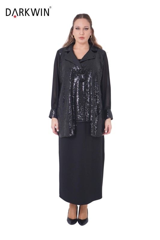 DARKWIN - P9410 DARKWIN CEKET-ETEK SIYAH