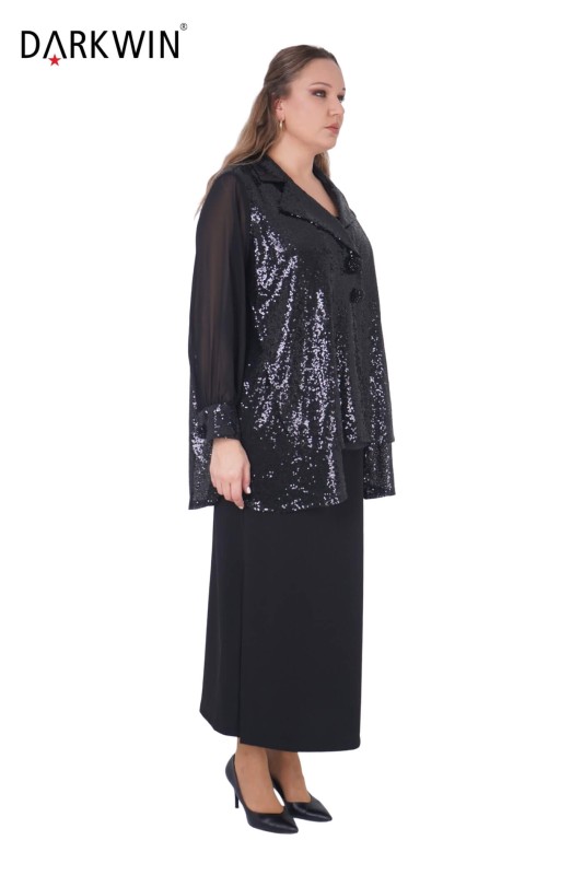 Darkwin - P9410 DARKWIN CEKET-ETEK SIYAH (1)