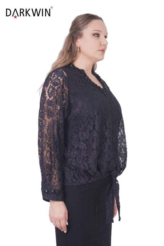 P9415 DARKWIN GÖMLEK 2 Lİ SIYAH - DARKWIN (1)