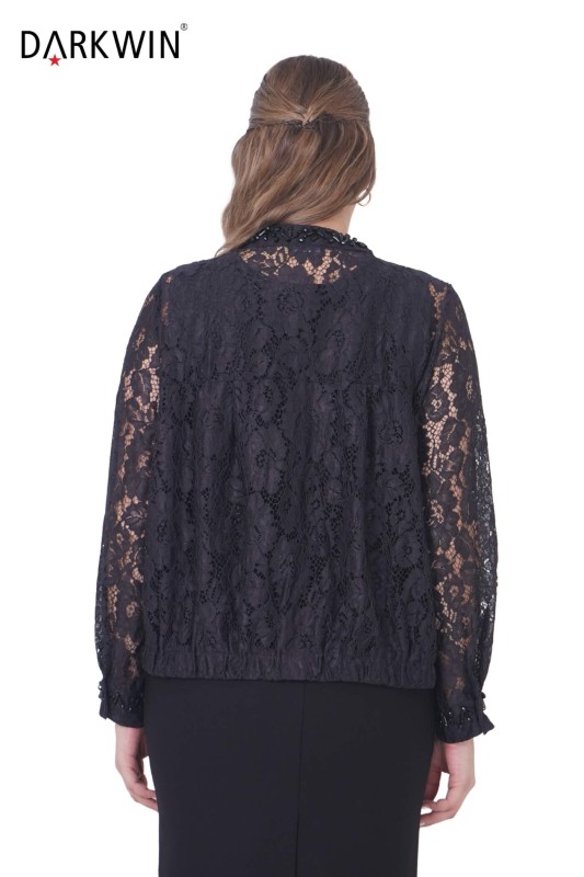 P9415 DARKWIN GÖMLEK 2 Lİ SIYAH - Thumbnail