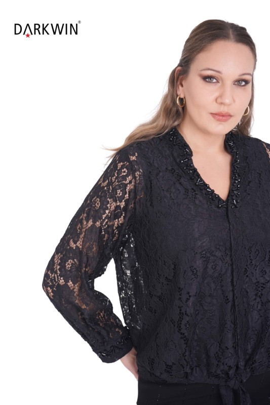 P9415 DARKWIN GÖMLEK 2 Lİ SIYAH - Thumbnail