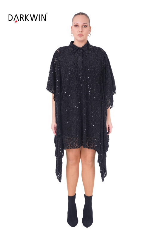 P9416 DARKWIN TUNİK 2 Lİ SIYAH - 1