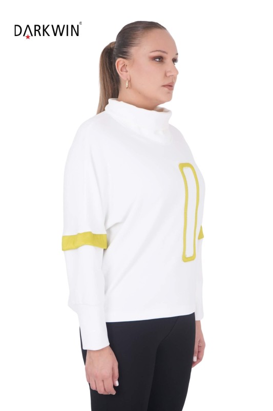 P9420 DARKWIN BLUZ EKRU - Thumbnail