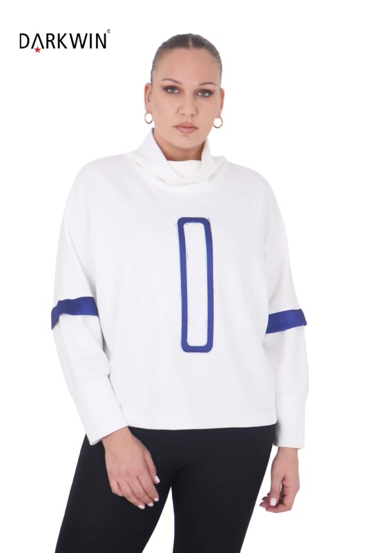 P9420 DARKWIN BLUZ EKRU - Thumbnail