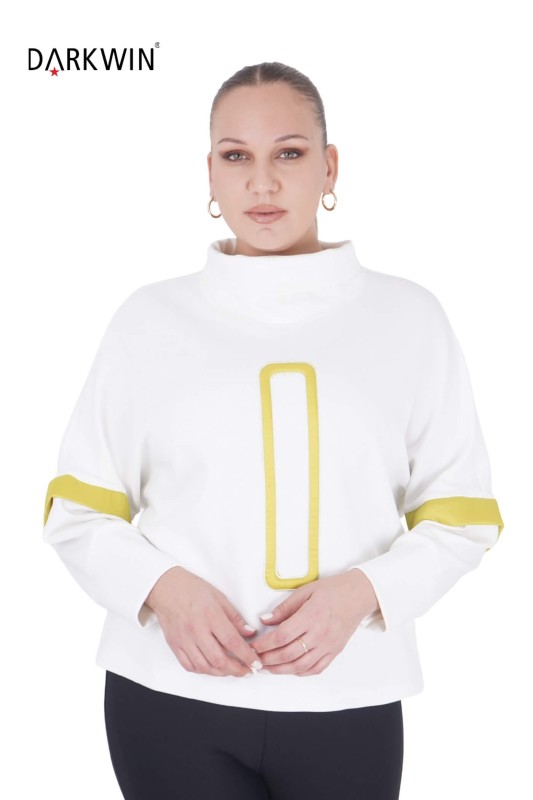 P9420 DARKWIN BLUZ EKRU - Thumbnail