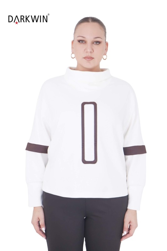 P9420 DARKWIN BLUZ EKRU - Thumbnail