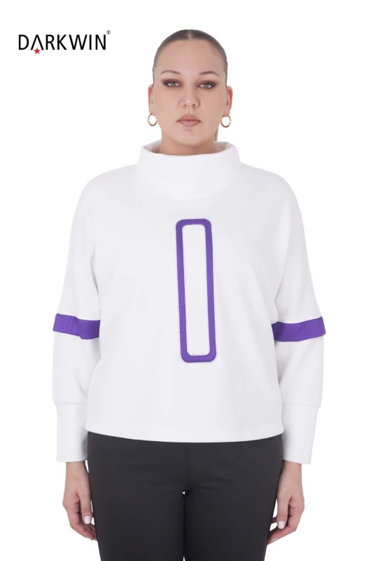 P9420 DARKWIN BLUZ EKRU - Thumbnail