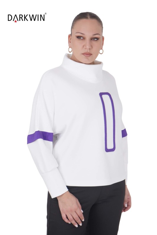 P9420 DARKWIN BLUZ EKRU - Thumbnail