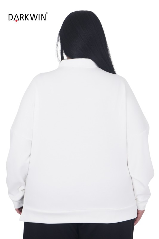 P9421 DARKWIN BLUZ EKRU - Thumbnail